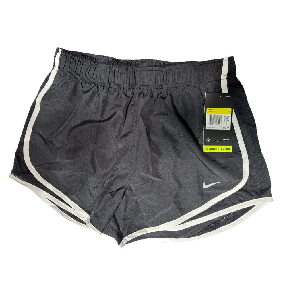 Nike Dri-Fit Tempo Mid-Rise Brief Lined Running Shorts Women's S Black NWT!